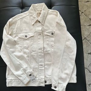 Free People oversized denim jacket